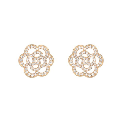 chanel camelia ring cost|chanel diamond camelia earrings.